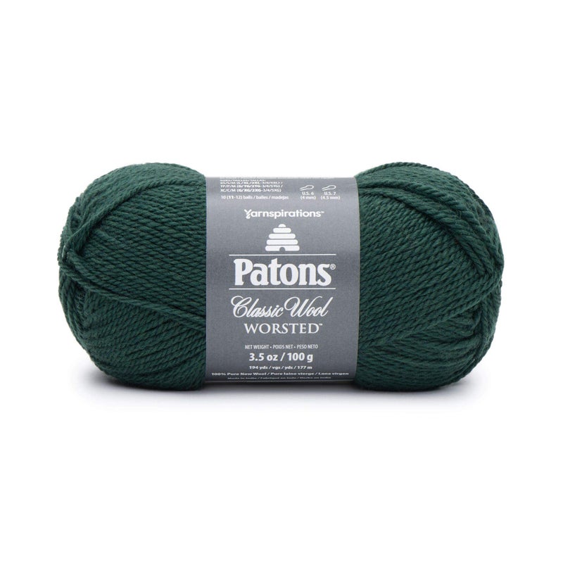 Patons Classic Wool Yarn, Pine - Image 1